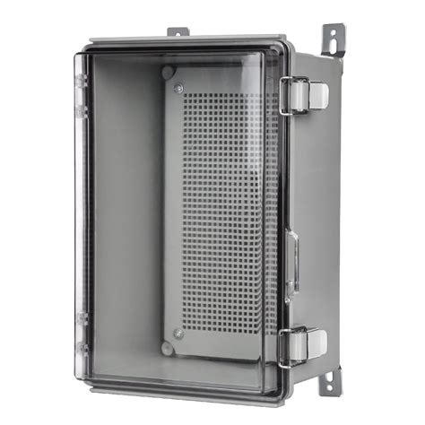 electrical enclosure hinge|clear plastic weatherproof hinged covers.